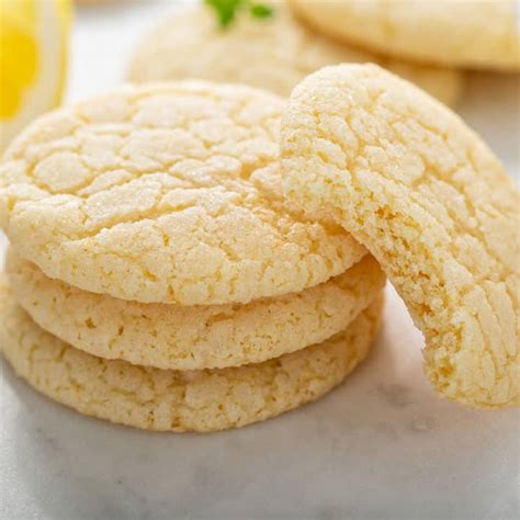 Chewy Lemon Sugar Cookies Recipe My Baking Addiction