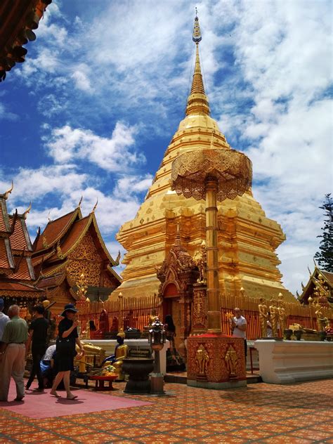 The Charmingly Touristy Doi Suthep Temple Chiang Mai Thailand Travel