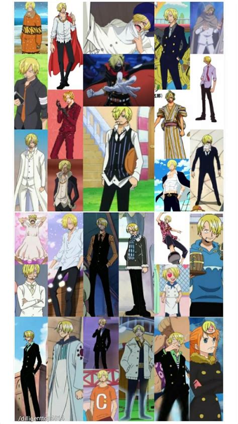 All Of Sanjis Outfits Ronepiece