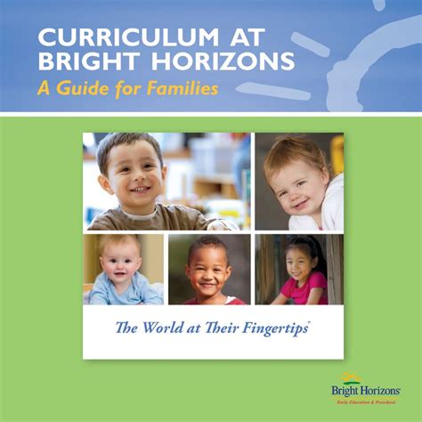 Bright Horizons Kprep Guide A Guide For Families Bright Horizons