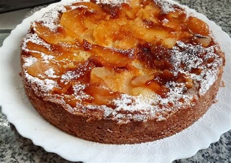 Torta Invertida De Manzana Receta De Jorge Garcia Cookpad