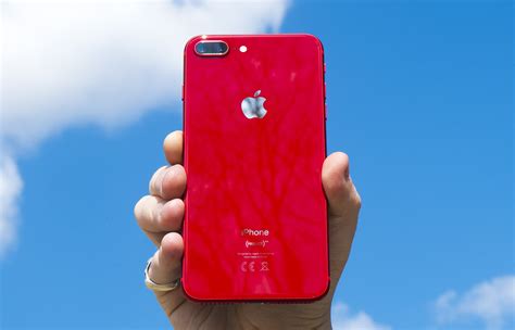 Обзор красного Iphone 8 Productred Просто смотрите фото