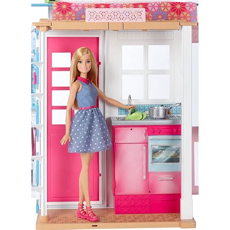 Mattel Barbie Dům 2v1 A Panenka Maxíkovy Hračky