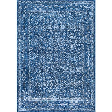 Check spelling or type a new query. nuLOOM Waddell Vintage Dark Blue 4 ft. x 6 ft. Area Rug ...