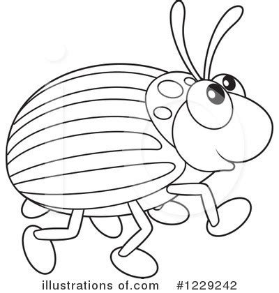 Please use and share these clipart pictures with your friends. Beetle Clipart #1229242 - Illustration by Alex Bannykh