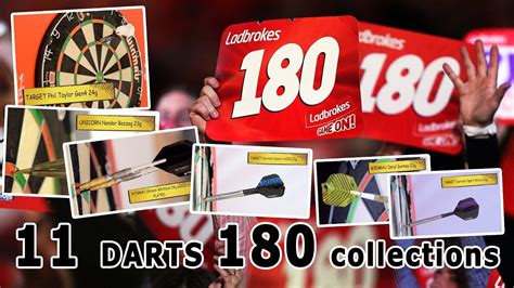 11 Different Darts 180 Collections Youtube