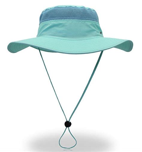 Home Prefer Mens Sun Hat Upf 50 Wide Brim Bucket Hat Windproof