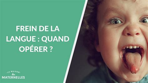 Couper Le Frein De La Langue - Frein de la langue : quand opérer ? - La Maison des maternelles #LMDM