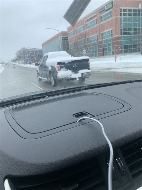 Is it really that hard to clear your windows? This was the fifth car I