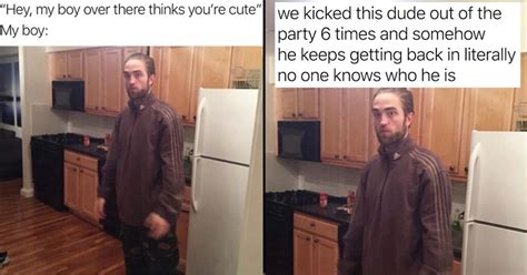 Just 12 Robert Pattinson Memes From That Good Time Bts Pic