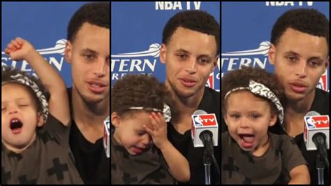 Ryan curry, the second child of nba superstar steph curry of the golden state warriors and his wife ayesha, recently the proud parents both took to instagram to celebrate their daughter's special day. Stephen Curry's Daughter Steals the Show | RTM ...