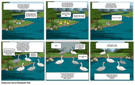 The Ugly Duckling Storyboard Por 885fb0e8