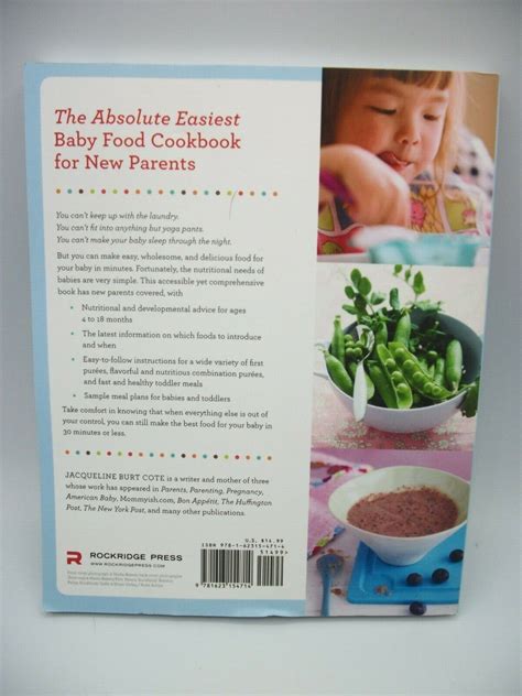 Fast And Fresh Baby Food Cookbook 120 Baby Food Recipes Nonfiction Book