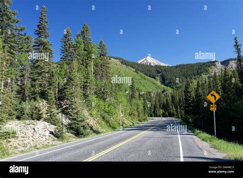 Mountain Scenery Along The San Juan Skyway Colorado Stock Photo Alamy