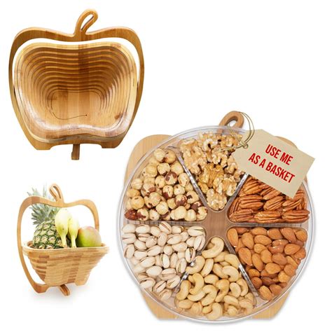 Nuts And Dried Fruit Food T Baskets Turns Into Basket Healthy Fresh