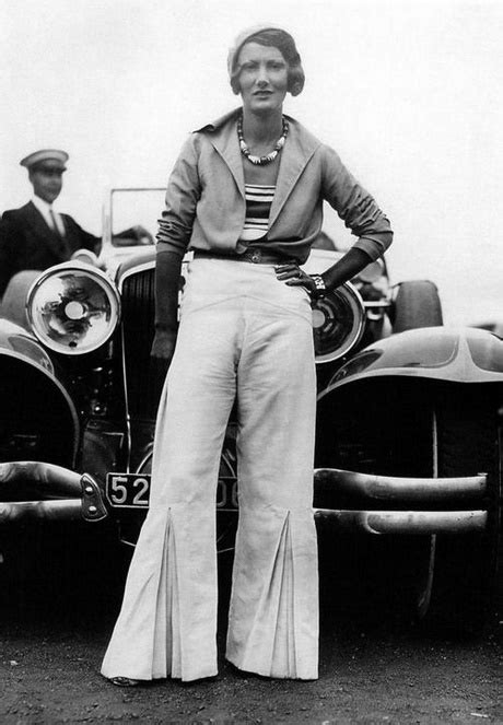 La moda degli anni '30 e il trionfo delle forme femminili. Pantaloni donna anni 20