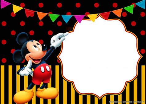 These magical moments chronicling mickey's global adventures will be captured and shared on disney's. (FREE PRINTABLE) - Cheerful Mickey Mouse Birthday ...