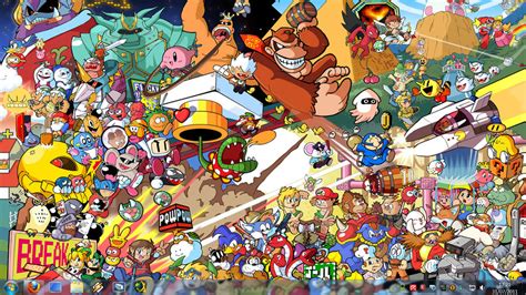 94 nintendo hd wallpapers and background images. 48+ HD Retro Gaming Wallpapers on WallpaperSafari