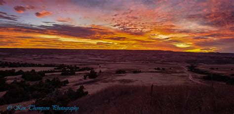 Prairie Sunset Fan Photofridayblack Hills And Badlands South Dakota