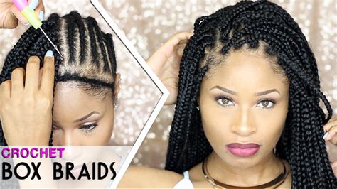 Hey My Lovelies Today Im Here With A Tutorial On How I Did My Crochet Box Braids I Used Just