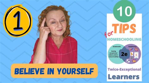 Believe In Yourself Homeschooling 2e Ted Learning