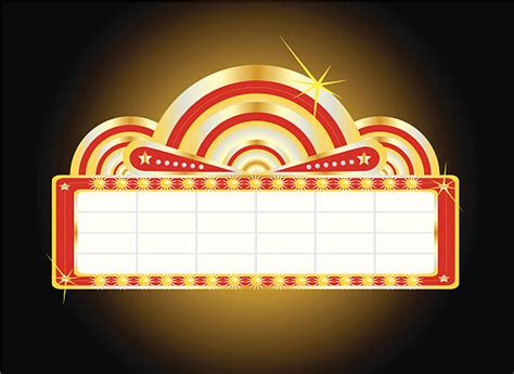 Royalty Free Theatre Marquee Clip Art Vector Images And Illustrations