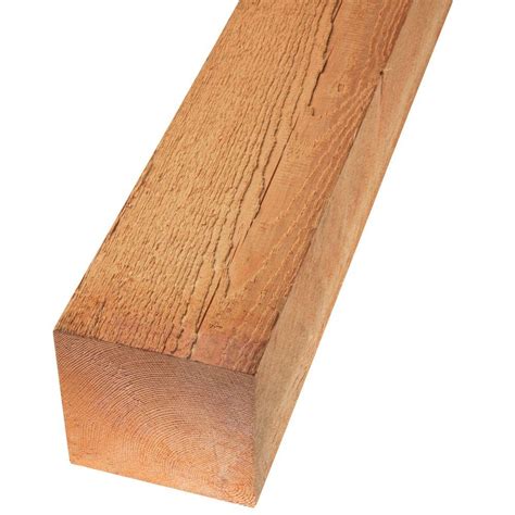 Price includes all three pieces of the porch rail: 6x6 Western Red Cedar Posts | Oklahoma Lumber and Supply