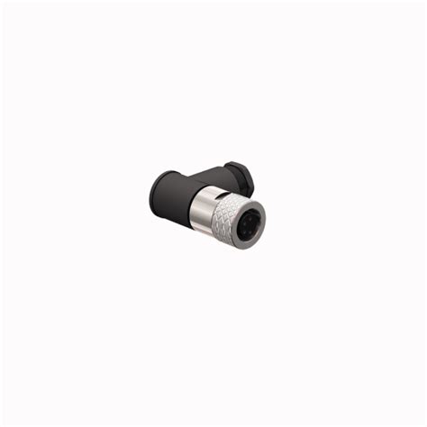 M8 X 1Ø 8 Mm Round Connector Field Wireable Connector