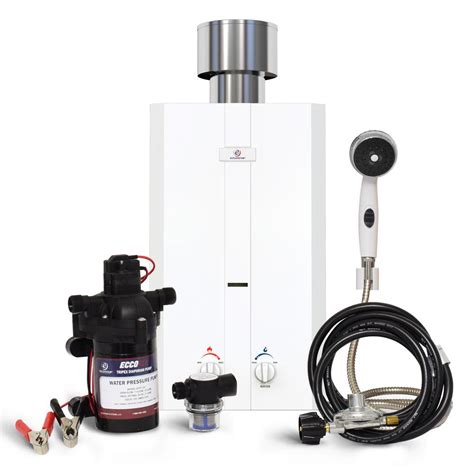 Outdoor shower propane water heater. Eccotemp L10 3.0 GPM Portable 75,000 BTU Liquid Propane ...