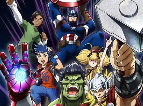 Marvel Reveals ‘avengers Anime Manga Incoming Gma News Online