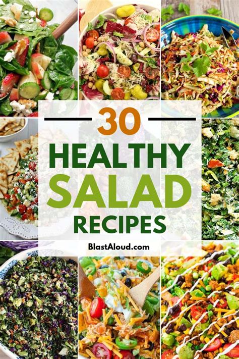 30 Healthy Salad Recipes You Wont Regret Trying