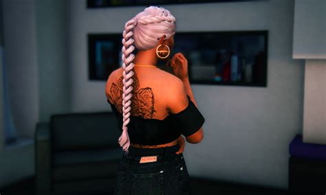 Long Braided Ponytail For Mp Female Gta Mods