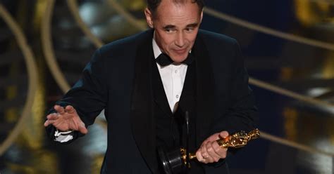 Oscars 2016 Mark Rylance Wins Best Supporting Actor Gives Heartfelt