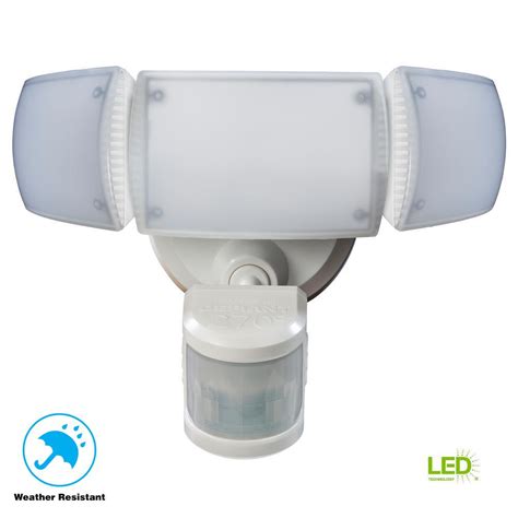 The new defiant bluetooth smart led motion security light with dualbrite chases away night time darkness. Defiant 270-degree White Motion Activated Outdoor ...