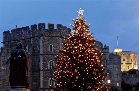 Royals Unveil Stunning Christmas Decorations Including Epic 20 Foot