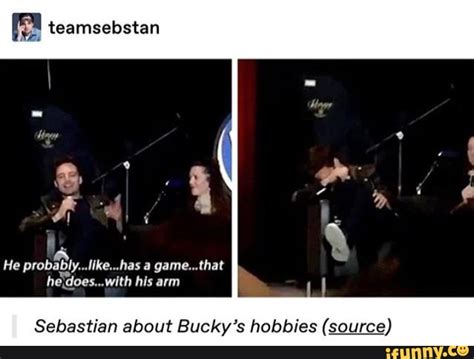 Fa teamsebstan As Sebastian about Bucky's hobbies (source ...