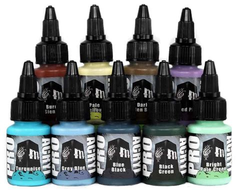 9 New Pro Acryl Colors Arrive From Monument Hobbies