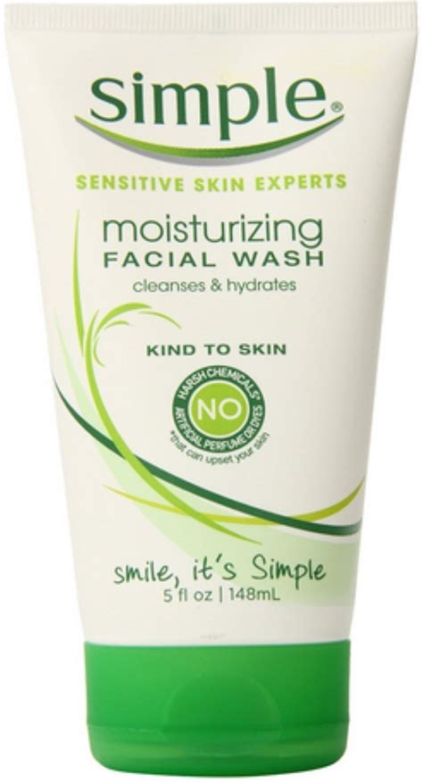 Simple Moist Face Wash Size 5z Simple Moist Face Wash 5z