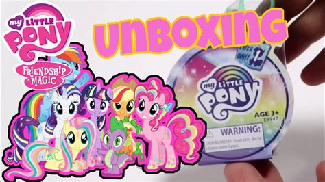 Little Pony Toy Surprise Unboxing 7 Youtube