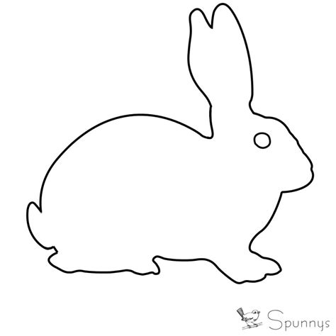 650 x 841 jpeg 24 кб. Rabbit Outline | Free download on ClipArtMag