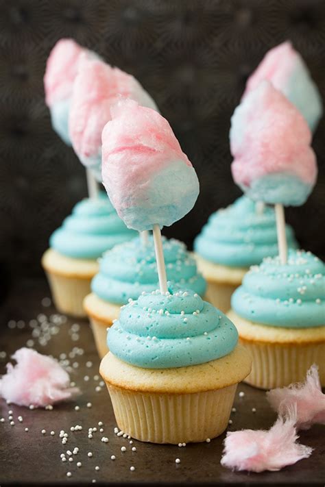 Cotton Candy Cupcakes - Cooking Classy