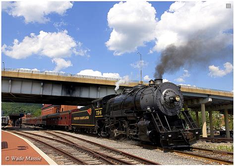 Western Maryland Scenic Railroad 2 8 0 Consolidation 734 Locomotive