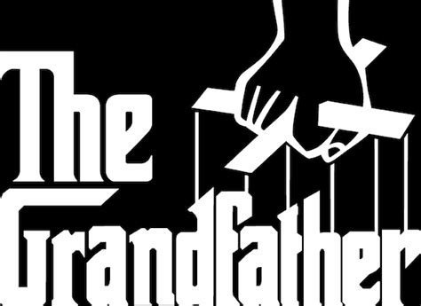The Grandfather The Godfather Puppet Emblem Svg Cut File Etsy
