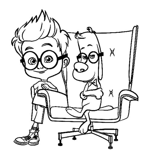 Mr Peabody And Sherman Coloring Pages Printable For Free Download
