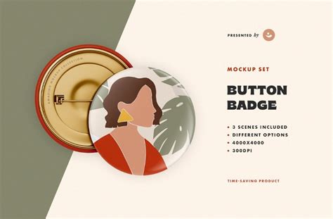Download Metal Pin Badge Psd Mockup Free : 36 Pin Mockup Templates Download On The Designest - Free ...