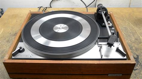 Dual 1219 Stereo Turntable Record Player Youtube