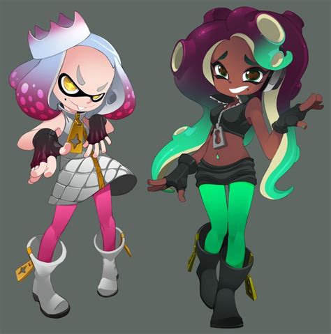 Pearl And Marina By Bleedman Splatoon Pearl And Marina Marina Splatoon