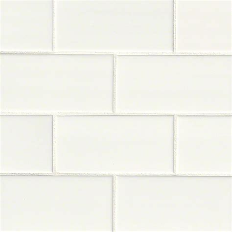 White subway tile has long become a staple for a kitchen or bathroom backsplash. White Subway Tile | Subway Tile | Subway Tile Collection