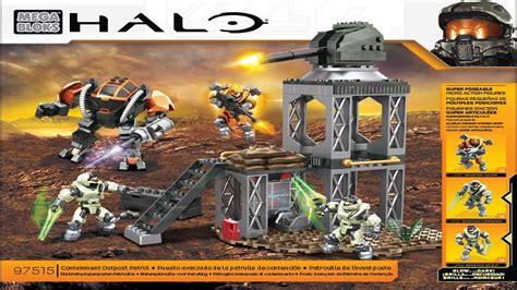 Mega Bloks Instructions Halo Containment Outpost Patrol