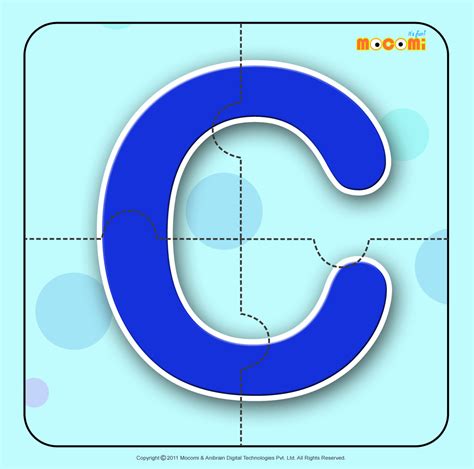 Fix your password should contain at least one alphabet, one number and should be 5 to 15 character. Alphabet C - Alphabet Jigzaw Puzzles for Kids | Mocomi